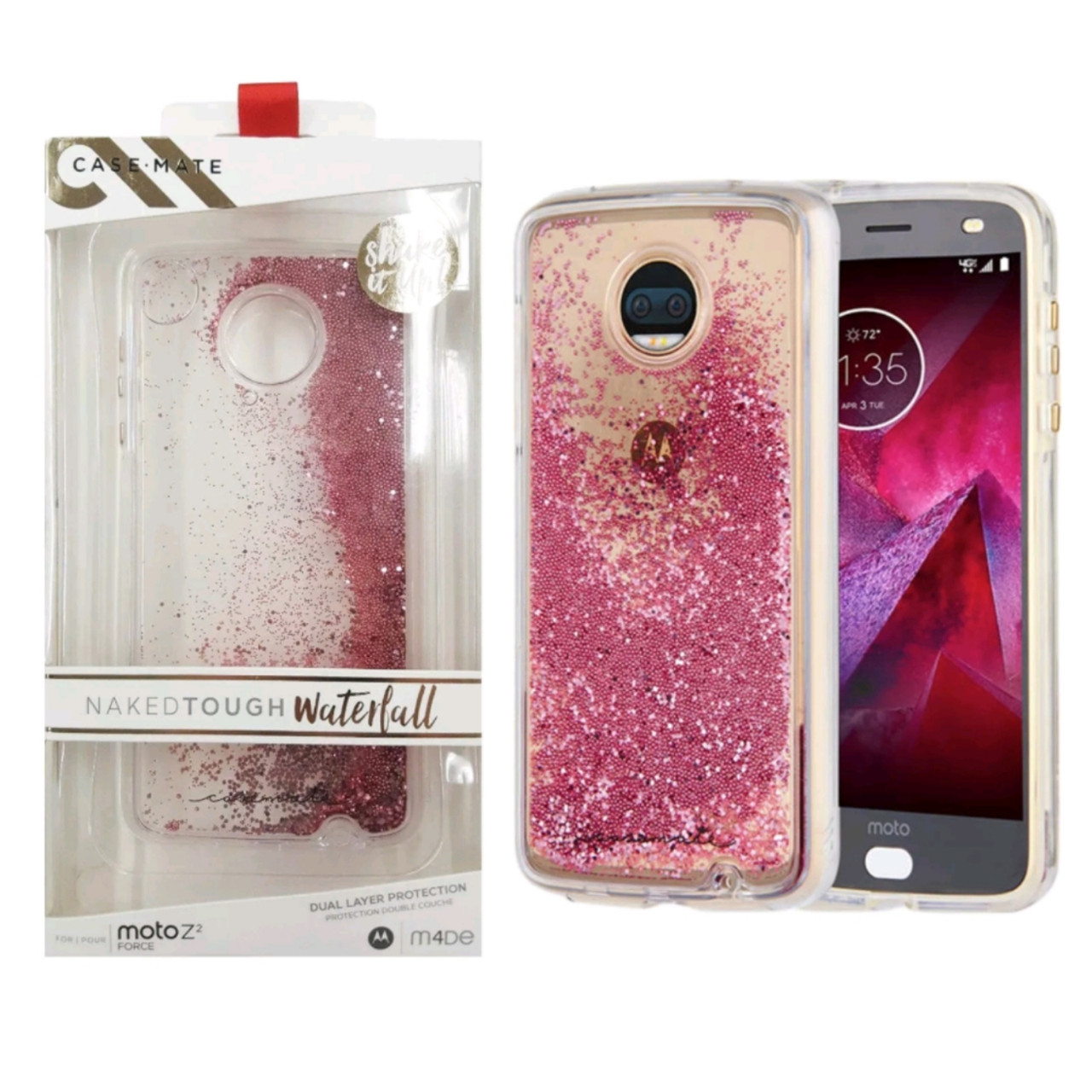 Чохол для Moto Z2 Force XT1789 Glitter case чохол до телефону Moto Z2 Force