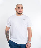 Футболка Батал оптом FB-0124 Nike білий
