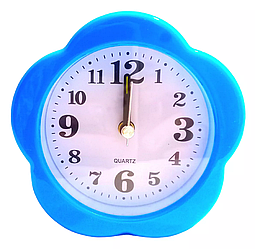 Годинник Будильник L-71 / Квітка / різні кольори