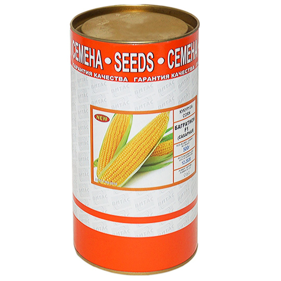Насіння кукурудзи цукрової Багратіон F1 0,5 кг, Вітас, фото 1