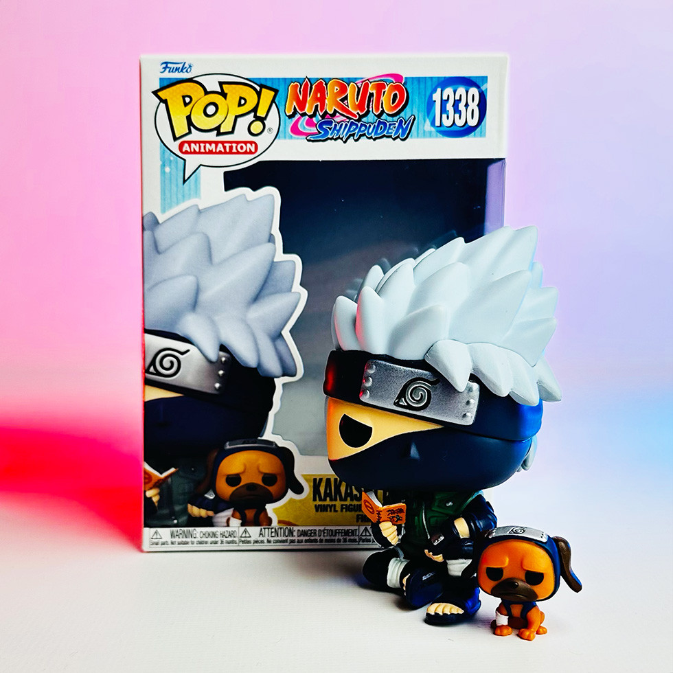 Фігурка Funko POP - Naruto Shippuden - Kakashi Hatake With Pakkun (Exclusive), 60401