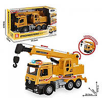 Машина будівельний Автокран 1:16, з висувною стрілою, звук, світло (23088-2)