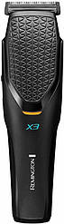 Машинка для стрижки Remington Power X Series X3, мережа+акум., насадок-2, сталь, чорний