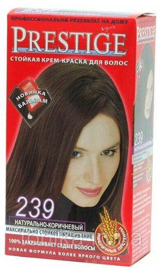 No 239 НАТУРАЛЬНО КОРИЧНЕВИЙ Стійка крем-фарба для волосся PRESTIGE Престиж