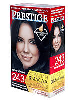 No243 Сине ЧорнийСтійка крем-фарба для волосся PRESTIGE Престиж