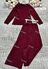 Жіночий костюм однотонний, фото 2