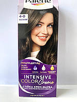 Крем-фарба для волосся N 3 / 4-0  КАШТАНОВИЙ Palette Intensive Color Creme