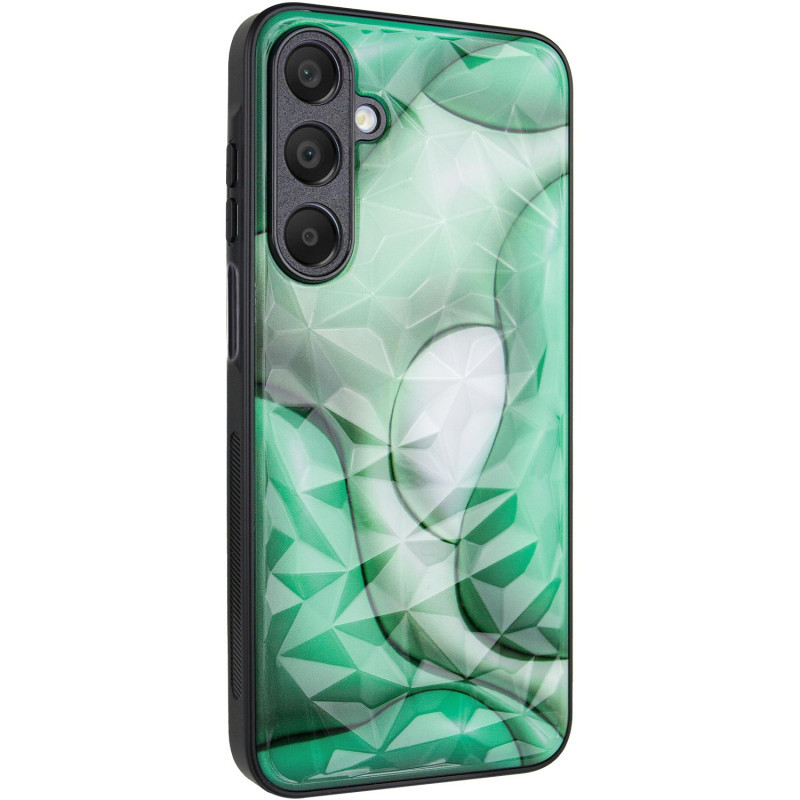 TPU+PC чохол Prisma BubbleGum Full Camera для Samsung Galaxy A26 5G з креативним принтом 3D Green