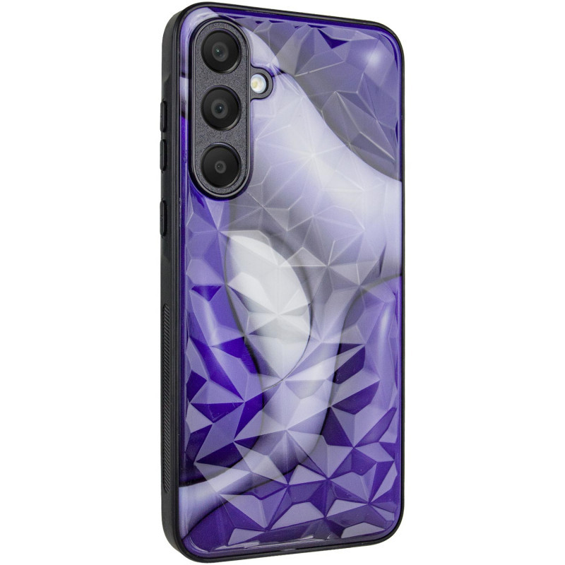 TPU+PC чохол Prisma BubbleGum Full Camera для Samsung Galaxy A36 5G з креативним принтом 3D Blue