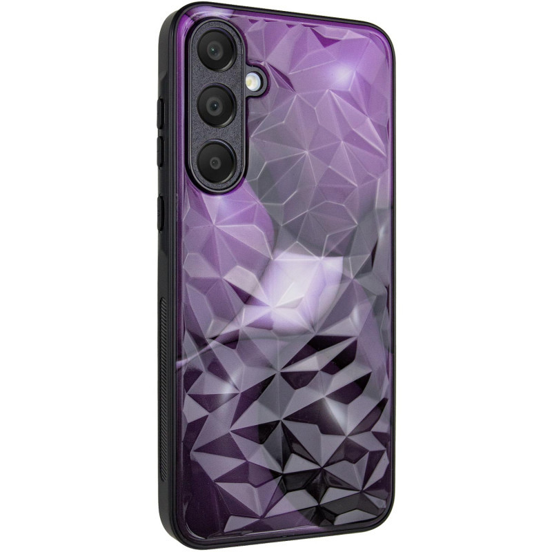 TPU+PC чохол Prisma BubbleGum Full Camera для Samsung Galaxy A36 5G з креативним принтом 3D Purple