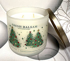 Велика аромосвічка Bath and Body Works Fresh Balsam Хвоя
