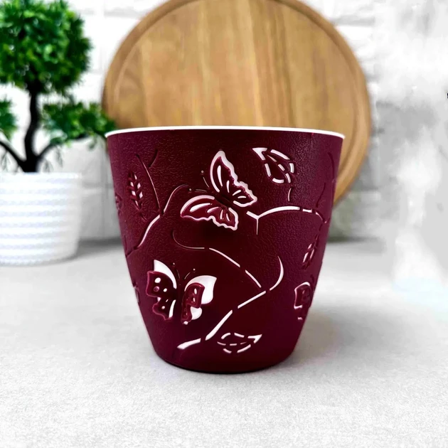 Метелик 3D 5,3л бордо Aly, фото 1