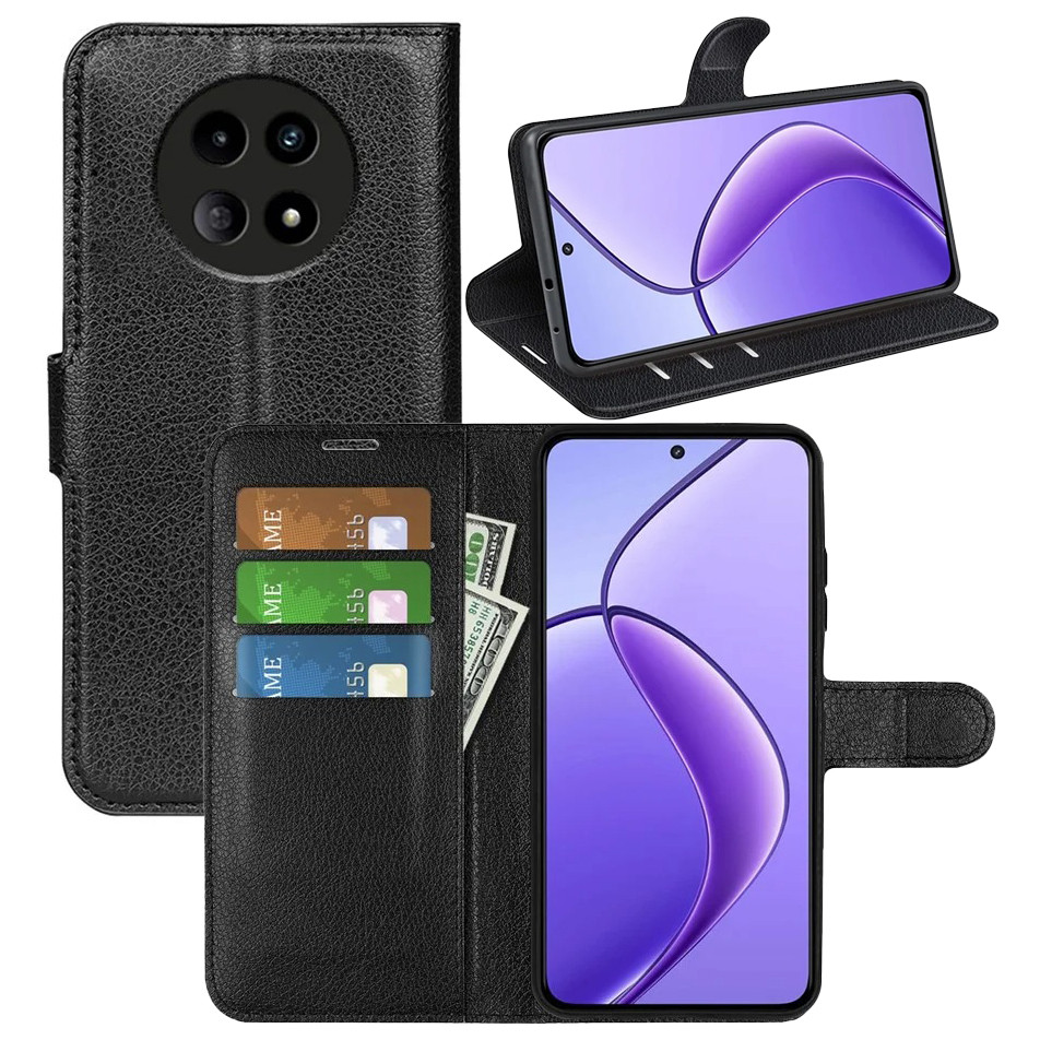 Чохол-книжка Litchie Wallet для Realme 12 5G / 12X 5G Black