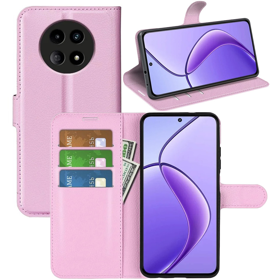 Чохол-книжка Litchie Wallet для Realme 12 5G / 12X 5G Light Pink