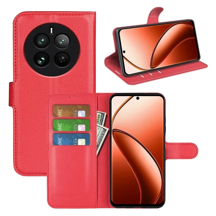 Чохол-книжка Litchie Wallet для Realme 12 Pro 5G / 12 Pro Plus 5G Red