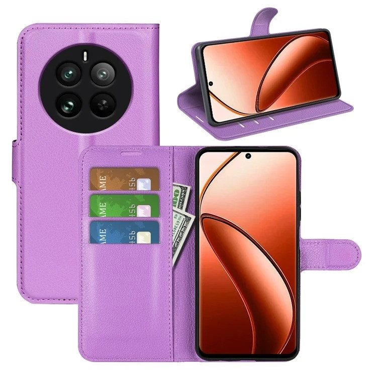 Чохол-книжка Litchie Wallet для Realme 12 Pro 5G / 12 Pro Plus 5G Violet