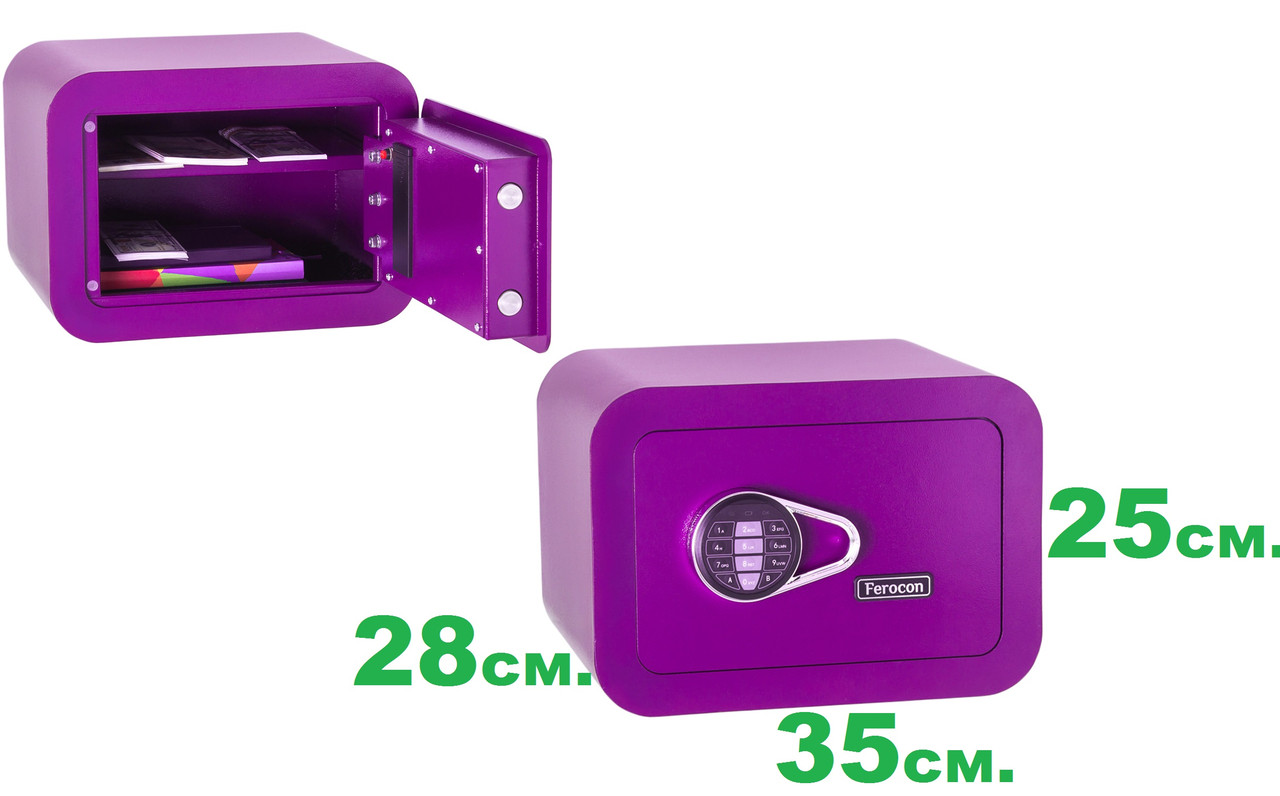 Меблевий сейф Ferocon БС-28 violet