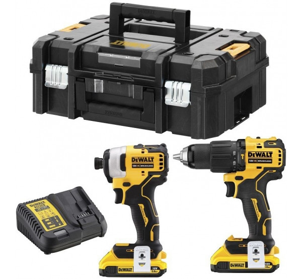 DeWALT DCK2062D2T Набір акумуляторних шуруповертів комплект