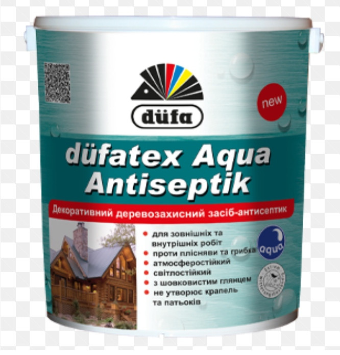 Дюфатекс аква антисептик Тік 0,75л, шт, фото 1