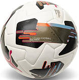 М'яч для футболу Puma Orbita 1 TB (FIFA Quality Pro) білий, чорний, коричневий Уні (розмір 5) 084322-01, фото 4