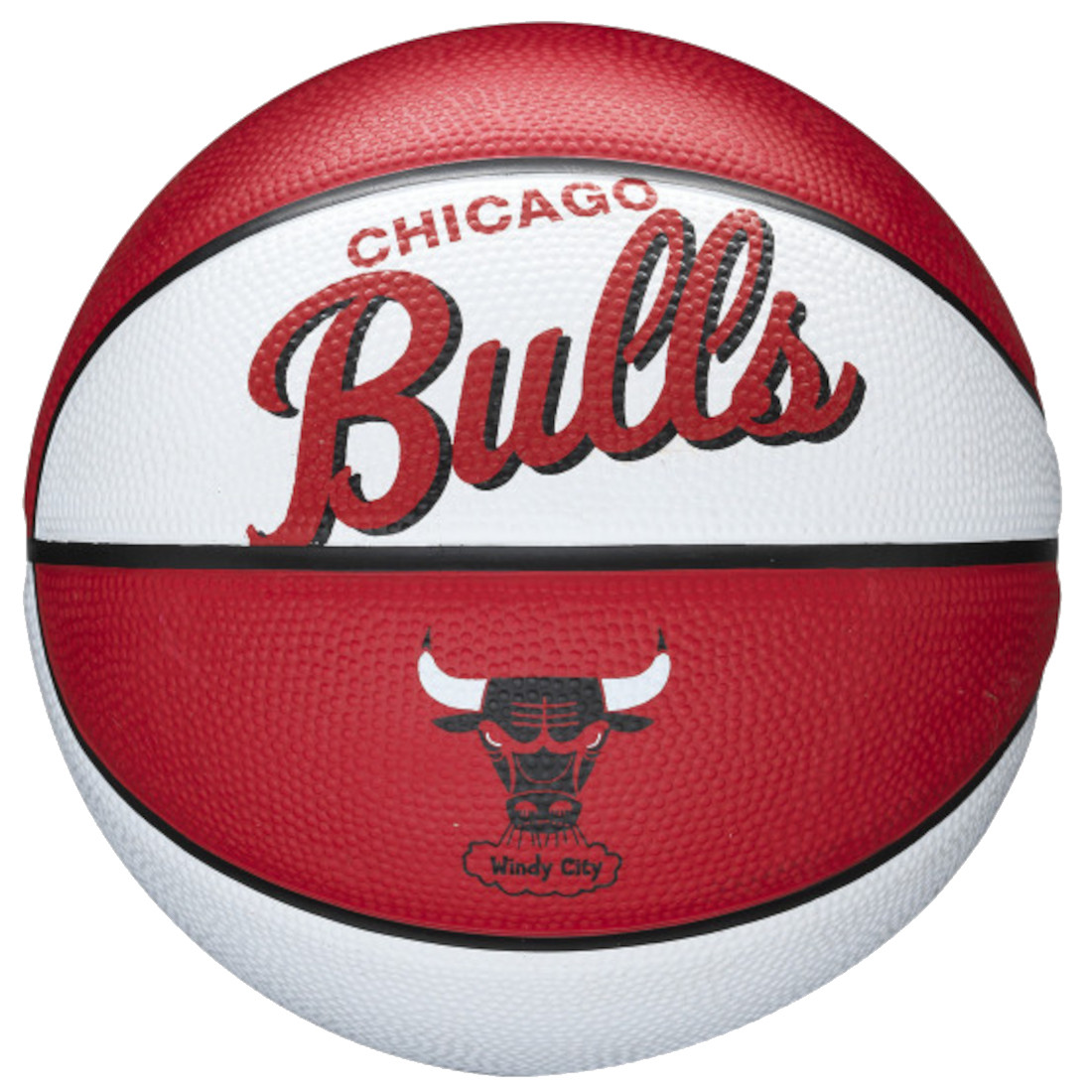 Баскетбольний мінім'яч Wilson NBA TEAM RETRO BSKT MINI CHI BULLS (розмір 3) WTB3200XBCHI