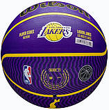 Баскетбольний м'яч Wilson NBA PLAYER ICON OUTDOOR BSKT LEBRON NE (розмір 7) WZ4027601XB7, фото 4