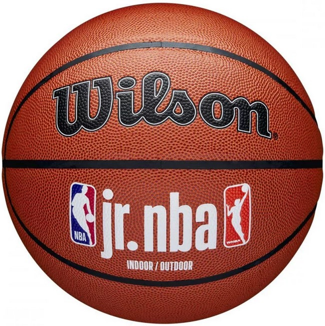 Баскетбольний м'яч Wilson JR NBA FAM LOGO INDOOR OUTDOOR (розмір 5) WZ2009801XB5,