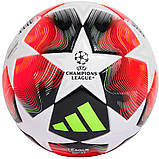 М'яч для футболу Adidas Finale Fired Up 2025 League FIFA (розмір 5) JX2268,, фото 2