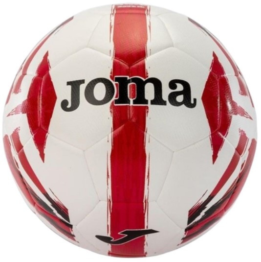 М'яч для футболу Joma LIGHT білий, червоний Уні (розмір 5) 401244.206.5,
