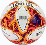 М'яч для футболу Joma CHALLENGE III білий, оранжевий Уні (розмір 4) 401484.206.4, фото 2