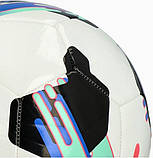 М'яч для футболу Puma Orbita 6 MS білий, чорний, бірюзовий Уні (розмір 5) 084335-07, фото 2