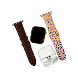 Смарт-годинник Fendior S9 Pro+TWS навушники Gold, фото 2