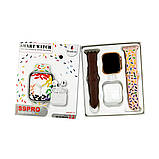 Смарт-годинник Fendior S9 Pro+TWS навушники Gold, фото 6