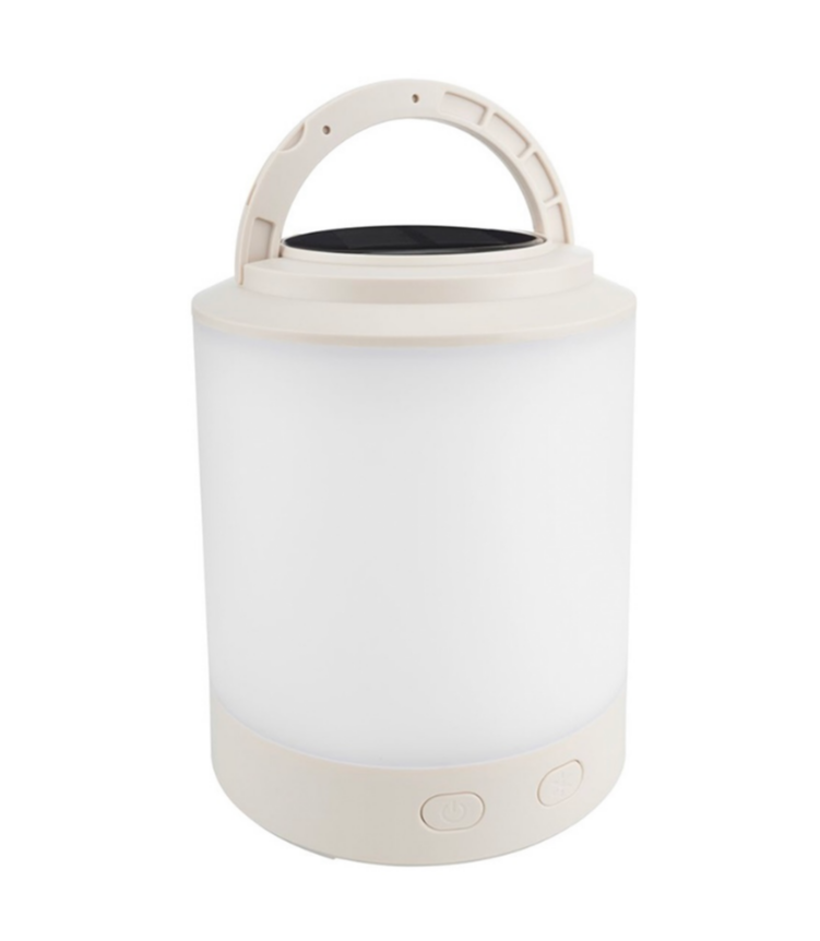 Ліхтар-лампа кемпінговий RIAS CH-23061-A підвісний із сонячною панеллю White (7_01508), фото 1