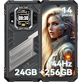 Смартфон Cubot KingKong Star 2 5G 12\256GB NFC Dimensity 8200 6.72" FHD 144Hz + скло