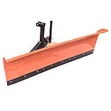 Задня снігова лопата ВТЗ-160 задньонавісний ковш 1.6м для прибирання снігу на мінітрактор, фото 2