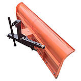 Задня снігова лопата ВТЗ-160 задньонавісний ковш 1.6м для прибирання снігу на мінітрактор, фото 4