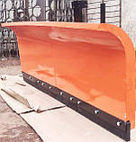 Задня снігова лопата ВТЗ-160 задньонавісний ковш 1.6м для прибирання снігу на мінітрактор, фото 8