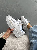 Жіночі білі кросівки Nike Blazer Low Platform White х Блейзер 36
