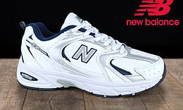 Жіночі кросівки осінь/зима термошкіра/водовідштовхувальна тканина білі із синім і сірим р 41