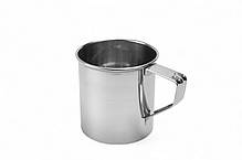 Кухоль 500 мл Гуртки з нержавіючої сталі Кухоль метал Залізний гурток Похідні гуртки Кружка туристична, фото 5