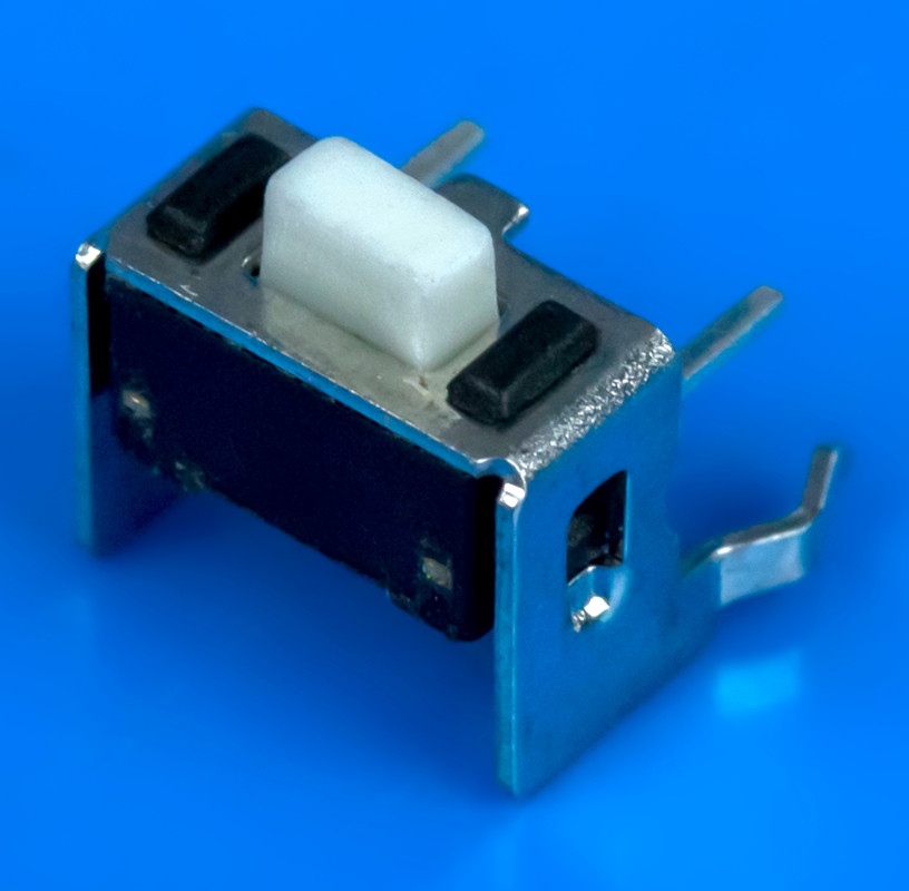 Тактова кнопка кутова 6x3.5x5 мм для радіодеталей, фото 1