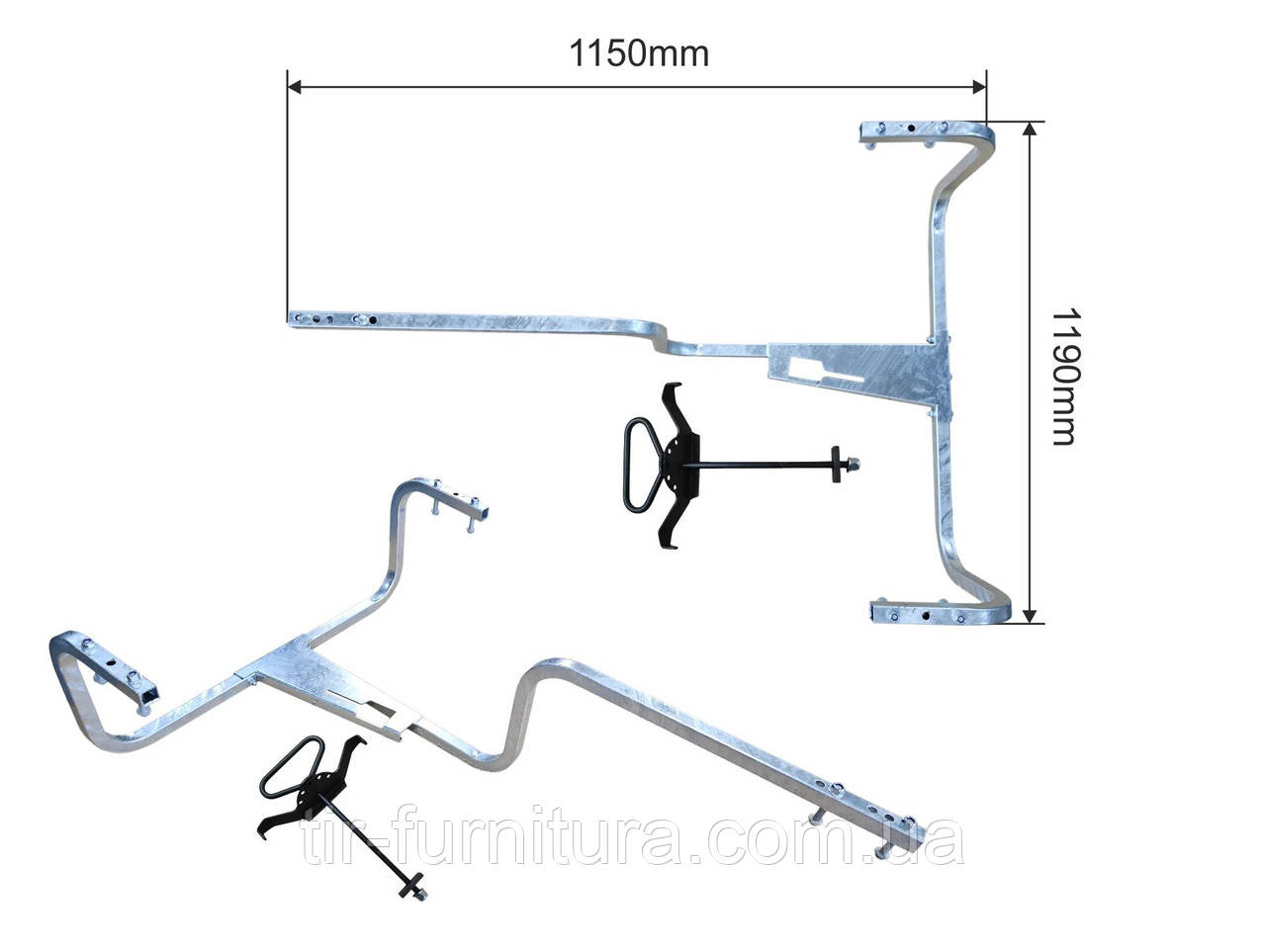 Корзина під запаску на напівпричіп Takler, Італія, фото 1