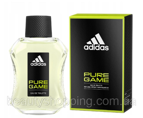 Туалетна вода для чоловіків Adidas Pure Game eau de toilette for men 100 мл