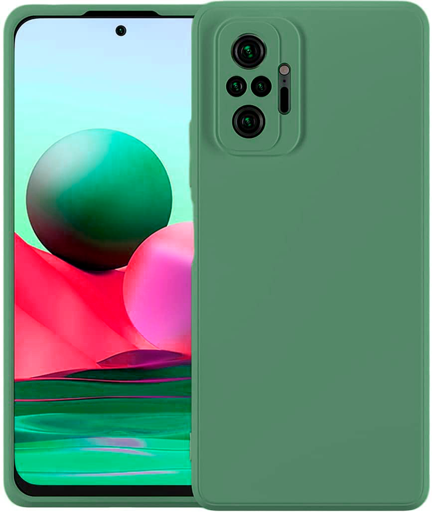 Силіконовий чохол SLIM на Xiaomi Redmi Note 10 PRO Mint