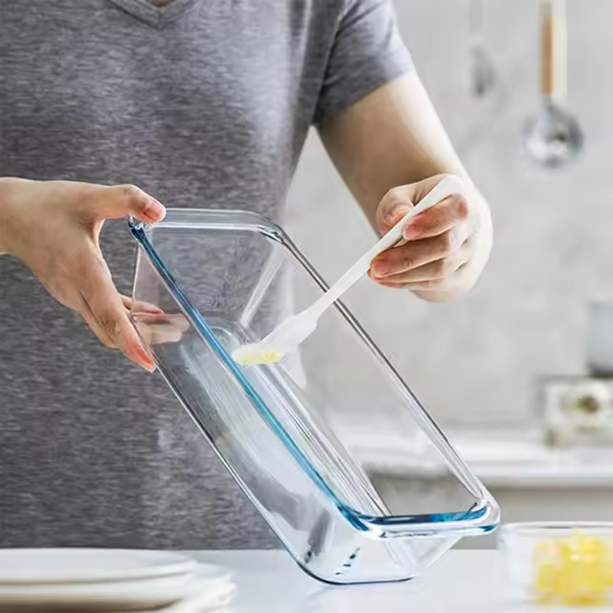 Форма для запікання A-PLUS скляна прямокутна 5.4 л (3998 GW)