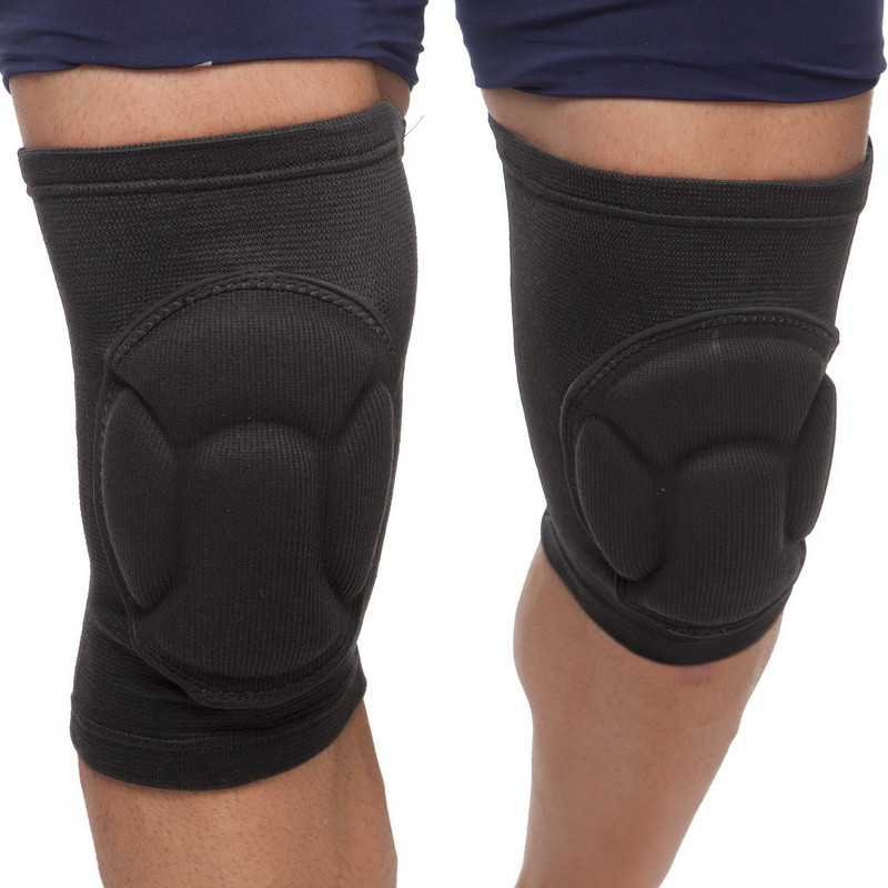 Наколінники захисні чорні для волейболу Shinguard Lidun, фото 1