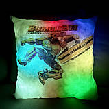 Подушка-нічник Робот Бамблбі — нічник робот Бамблбі — трансформер Бамблбі іграшка світильник, фото 3