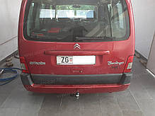 Фаркоп Citroen Berlingo 1996-2011 (Сітроен Берлінго) оцинкований, фото 5