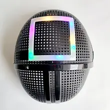 Маска LED яка світиться із серіалу Гра в кальмара Squid Game Квадрат YU227